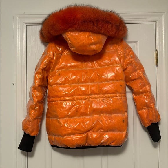 Flo & Clo Transparent Down Coat - Picture 1 of 12